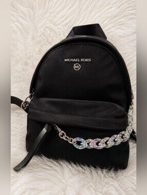 Michael Kors XS Mini Nylon Slater Convertible Backpack Crossbody
